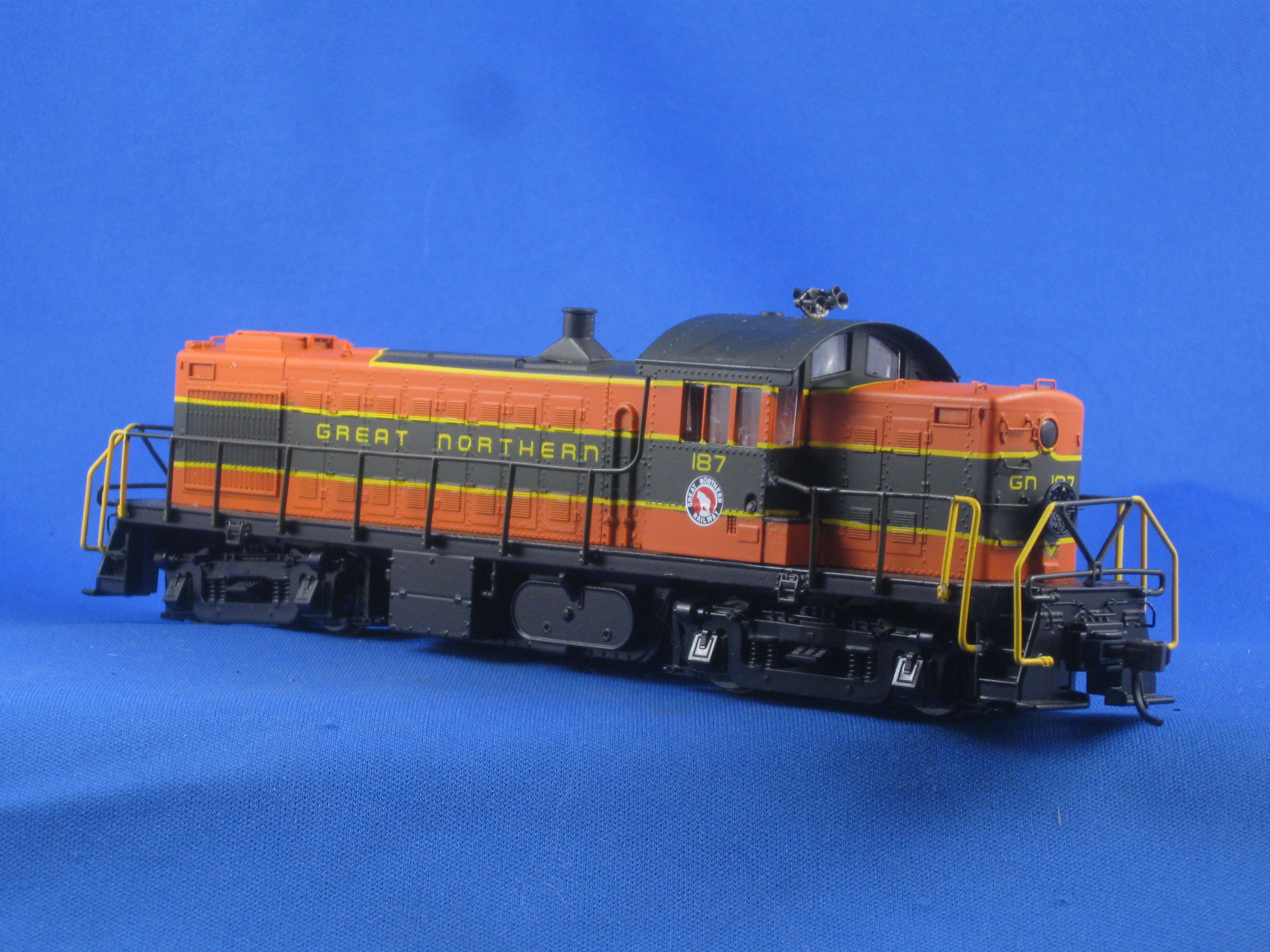 Custom Painted Model Trains