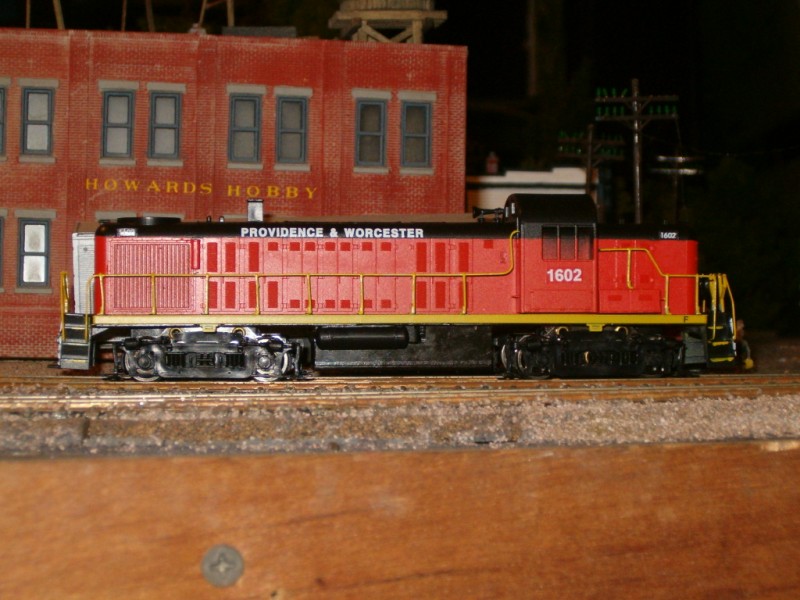 Custom Painted Model Trains